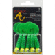 Apex Tackle Rigged Grubs 1/4oz Chartreuse/Green 5pk, J514-CTGR