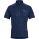 Arc'teryx Accelerator Zip Neck Short Sleeve - Men's-Inkwell-Small
