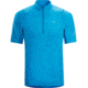 Arc'teryx Accelerator Zip Neck Short Sleeve - Men's-Riptide-Small