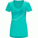 Arc'teryx Afterglo Short Sleeve V-Neck - Women's-Halcyon-Small