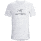 Arc'Teryx Arc'Word Short Sleeve T-Shirt - Men's-White/Bamboo-Small