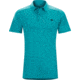 Arc'teryx Captive Short Sleeve Polo - Men's-Blue Tetra-Small