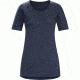 Arc'teryx Lana Short Sleeve, Black Sapphire, Extra Large, 287654