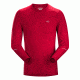 Arc'teryx Motus Crew Long Men's Sleeve, Red Beach, Large, 328500
