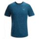 Arc'teryx Motus Crew Short Sleeve Shirt - Men's-Thalo Blue-Small