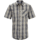 Arc'teryx Pathline Short Sleeve Shirt - Men's-Summer Grey-Small