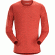 Arc'teryx Phase AR Crew Long Sleeve - Men's-Vermillion-Large