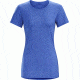 Arc'teryx Phase SL Crew Short Sleeve Baselayer - Women's -Island Blue-X-Small