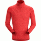 Arc'teryx Phase SL Zip Neck LS - Men's-Vermillion-Small