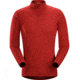 Arcteryx Phase SV Zip Neck Long Sleeve Shirt - Mens-Oxblood-Medium