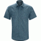 Arc'teryx Ravelin Short Sleeve Shirt - Men's-Blue Smoke-Medium