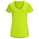Arc'Teryx Regenerate Short Sleeve Women's V-Neck, Titanite, Small, 330179