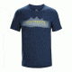 Arc'teryx Remote Short Sleeve Men's T-Shirt, Nocturne, Extra Large, 330116