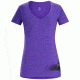 Arc'teryx Remote Short Sleeve Women's V-Neck, Mauveine, Extra Small, 330201