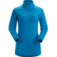 Arcteryx Rho AR Zip Neck - Womens-Antilles Blue-Large