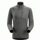 Arcteryx Rho LT Zip Neck - Mens-Iron Anvil-Medium