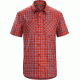 Arc'teryx Tranzat Short Sleeve Shirt - Men's -Lava Flow-Small