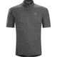 Arc'teryx Velox Zip Neck Short Sleeve Shirt - Men's -Iron Anvil-Large