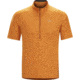 Arc'teryx Velox Zip Neck Short Sleeve Shirt - Men's -Rusted Copper-X-Large