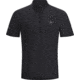 Accelerator Zip Neck Short Sleeve - Mens-Black-Large