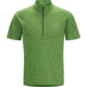 Accelerator Zip Neck Short Sleeve - Mens-Hylidae-Large