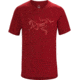 Arc'teryx Archaeopteryx T-Shirt with Short Sleeve - Mens, Red Beach, Large, 377022