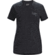 Arcteryx Bird Emblem Short Sleeve T-Shirt - Womens, Black Heather, Small, 412811