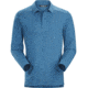Arcteryx Captive Long Sleeve Polo - Mens, Light Hecate, Extra Large, 349202