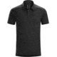 Arc'teryx Captive Polo with Short Sleeve - Men's, Black, 2XL, 167301