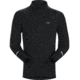 Arc'teryx Cormac Zip Neck Shirt with Long Sleeve - Men's, Black, Small, 327162