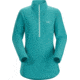 Delta LT Zip Neck - Womens-Cerulean-X-Small