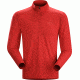 Arcteryx Ether Zip Neck Long Sleeve - Mens -Diablo Red-Large