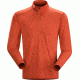 Ether Zip Neck Long Sleeve - Mens -Sumac-Large