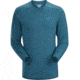 Arcteryx Kadem Crew Shirt with Long Sleeve - Mens, Iliad, Medium, 375695