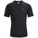 Arc'teryx Motus Crew Neck Shirt with Short Sleeve - Men's, Black, Extra Large, 374232