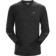 Arcteryx Motus Crew Neck with Long Sleeve - Mens, Black, Large, 374199