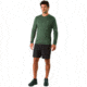 Arcteryx Motus Crew Neck with Long Sleeve - Mens, Larix, Large, 374187