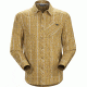 Arcteryx Peakline LS Shirt - Mens-Harvest-Small