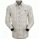 Arcteryx Peakline Shirt LS - Mens-Lunar-Large