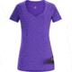 Arcteryx Remote Short Sleeve V-Neck - Womens, Mauveine, Extra Large, 330200