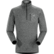Arcteryx Rho AR Zip Neck - Mens-Iron Anvil-Large