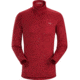 Arcteryx Rho AR Zip Neck Top - Mens, Red Beach, Small, 352129