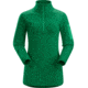 Arcteryx Rho AR Zip Neck - Womens-Emerald Jade-Large