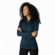 Arcteryx Rho Ar Zip Neck - Womens, Labyrinth, Large, 392401