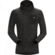 Arcteryx Rho LT Hooded Zip Neck Top - Mens, Black, Large, 333193