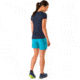 Arcteryx Taema Crew Shirt with Short Sleeve - Womens, Black Sapphire, Large, 371853