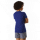 Arcteryx Taema V-Neck Short Sleeve - Womens, Hubble, Large, 416476