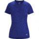 Arcteryx Taema V-Neck Short Sleeve - Womens, Hubble, Large, 416476