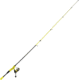 Ardent Primo Spinning Combo, 2000 Reel, 4-1 BB 5.1-1 GR. 6ft6in Rod with Eexclusive Comfort Grip Preinstalled, Yellow, RP2066M2-YP