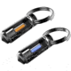 Armourlite Tritium Vials Key Ring Safety Markers, 2 Pack, Blue/Orange, KeyRingBlueOrange
